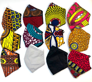 Ankara Print Masks