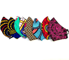 Load image into Gallery viewer, Ankara Print Masks
