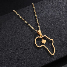 Load image into Gallery viewer, Love Africa necklace

